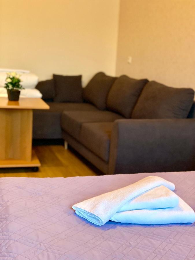 Akmuo Ant Akmens Hotel Šventoji Eksteriør billede