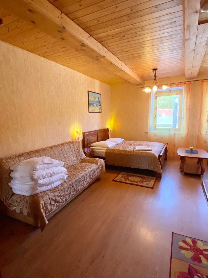 Akmuo Ant Akmens Hotel Šventoji Eksteriør billede