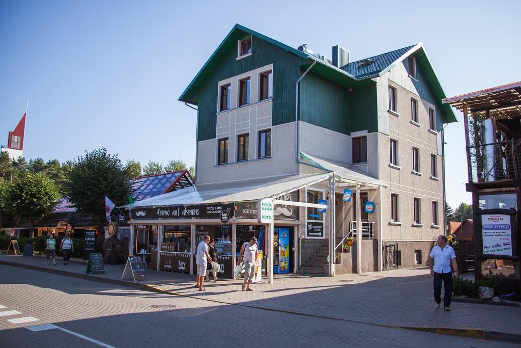 Akmuo Ant Akmens Hotel Šventoji Eksteriør billede